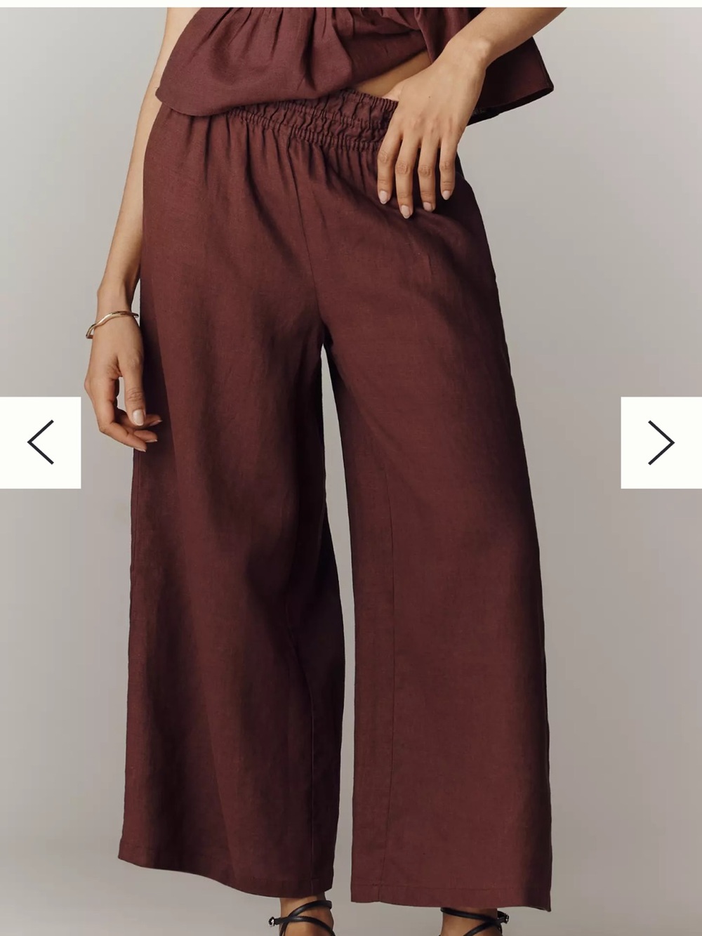 The Somerset Linen Pull-On Pants